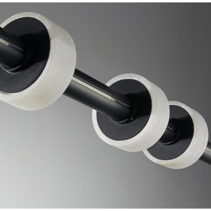 Step into Design Lampa wisząca RINGO LED czarna 150cm