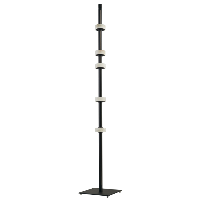 Step into Design Lampa podłogowa RINGO czarna 182cm