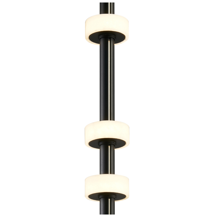 Step into Design Lampa podłogowa RINGO czarna 182cm