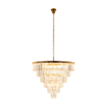 Step into Design Lampa wisząca SPLENDORE złota 100cm