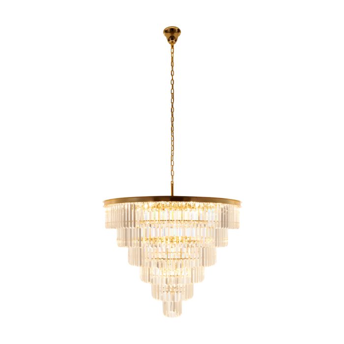 Step into Design Lampa wisząca SPLENDORE złota 100cm