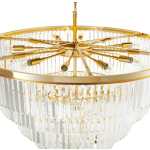 Step into Design Lampa wisząca SPLENDORE złota 100cm