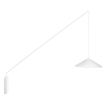 Step into Design Lampa ścienna SWING biała 151cm