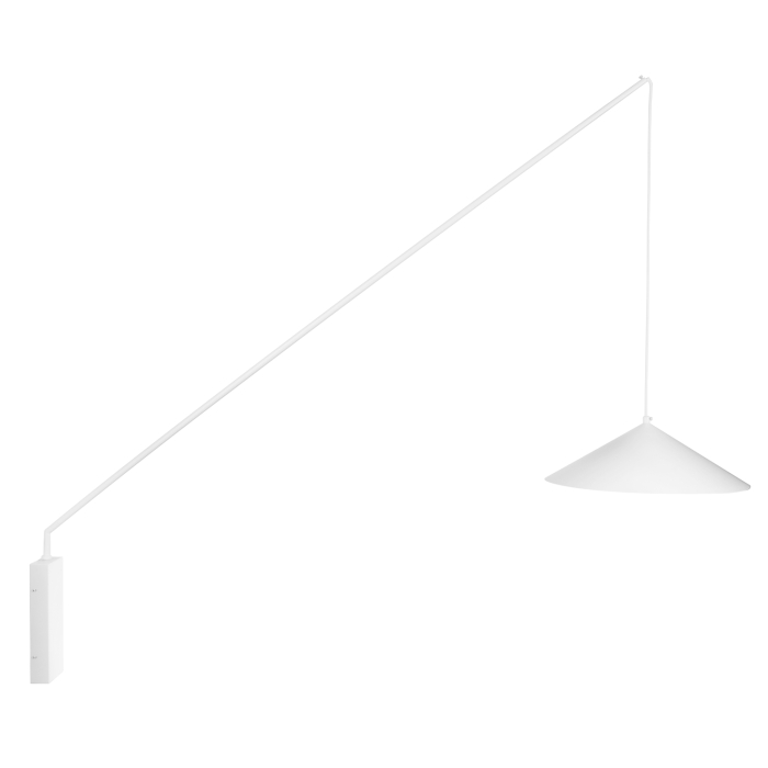 Step into Design Lampa ścienna SWING biała 151cm