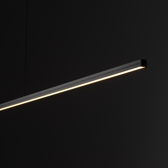 Nowodvorski BAR LED S  Sufitowa Wisząca Max moc 21W LED 3000K Czarny 10363