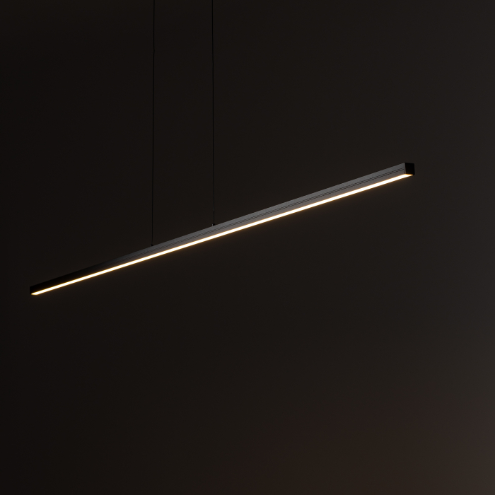 Nowodvorski BAR LED S  Sufitowa Wisząca Max moc 21W LED 3000K Czarny 10363