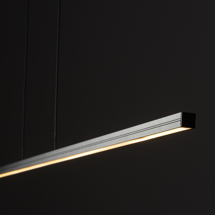 Nowodvorski BAR LED M  Sufitowa Wisząca Max moc 24W LED 3000K Czarny 10364