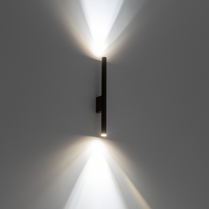 Nowodvorski LASER WALL  Ścienna Kinkiet Max moc 10W only LED G9 Satynowy czekoladowy 10563