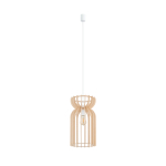 Nowodvorski KYMI A  Sufitowa Wisząca Max moc 60W E27 Naturalne drewno 10570