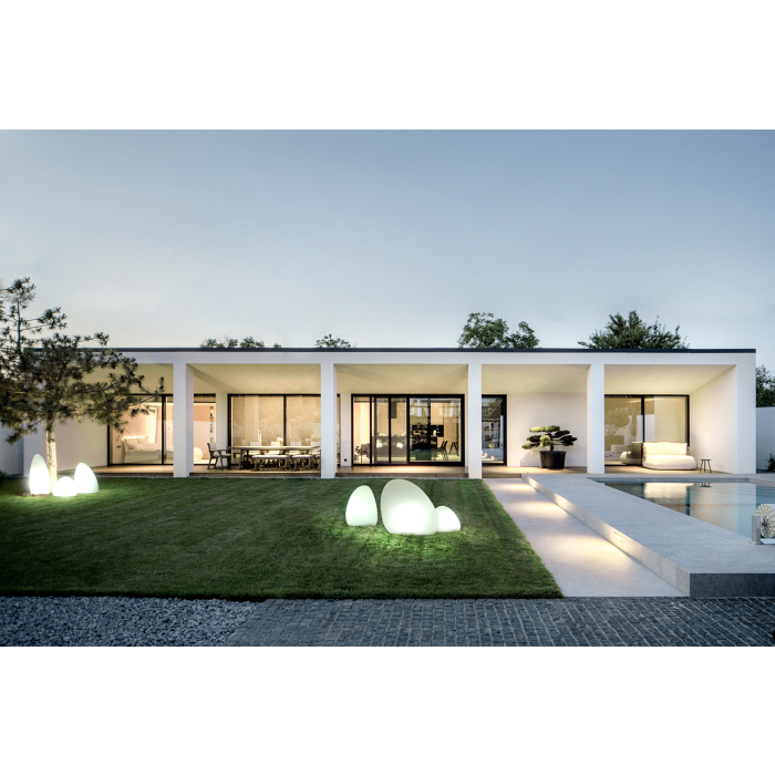 Nowodvorski STONE M Zewnętrzna  Przenośna Max moc 25W E27 Biały 10580