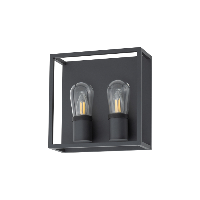Nowodvorski MARGOT II Zewnętrzna  Ścienna Natynkowa Max moc 6W LED E14 Grafitowy 10503