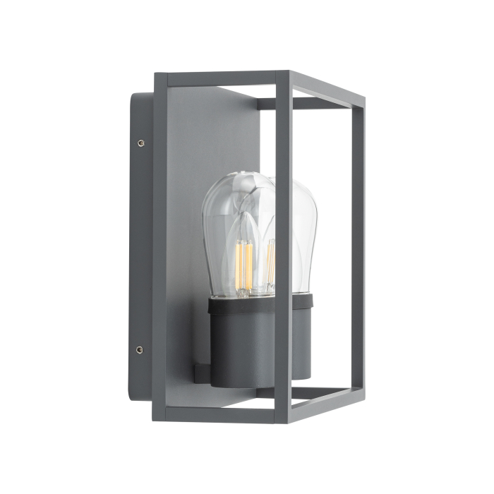 Nowodvorski MARGOT II Zewnętrzna  Ścienna Natynkowa Max moc 6W LED E14 Grafitowy 10503
