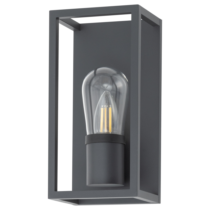 Nowodvorski MARGOT I Zewnętrzna  Ścienna Natynkowa Max moc 6W LED E14 Grafitowy 10504