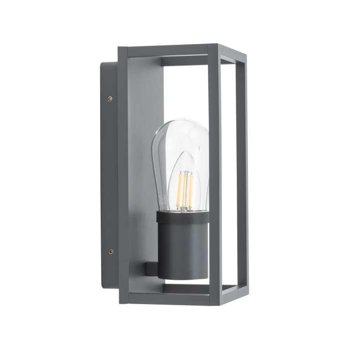 Nowodvorski MARGOT I Zewnętrzna  Ścienna Natynkowa Max moc 6W LED E14 Grafitowy 10504