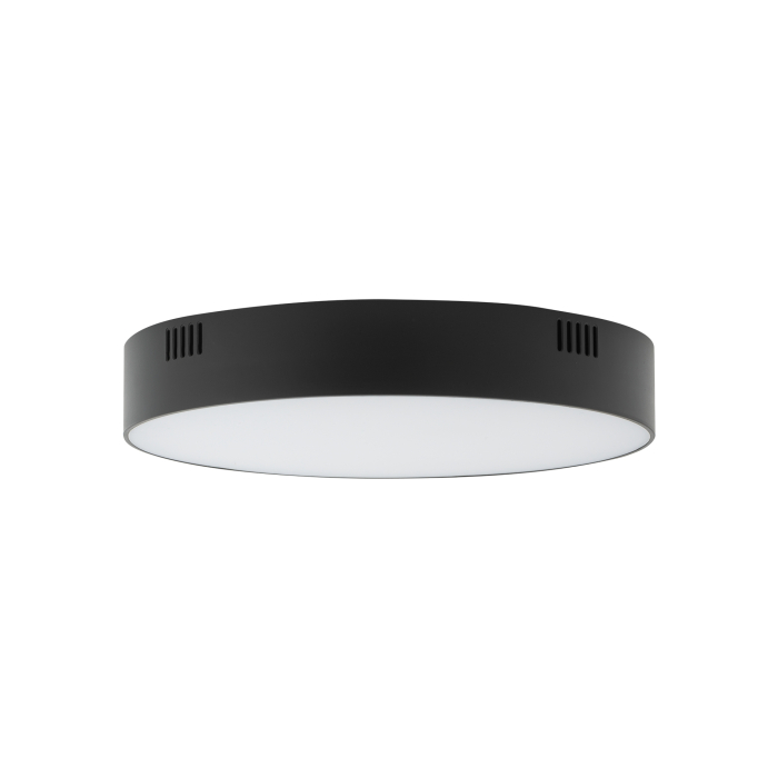 Nowodvorski LID ROUND LED 25W  Sufitowa Plafon Max moc 25W LED 3000K Czarny 10407