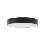 Nowodvorski LID ROUND LED 25W  Sufitowa Plafon Max moc 25W LED 4000K Czarny 10416
