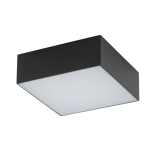 Nowodvorski LID SQUARE LED 15W  Sufitowa Plafon Max moc 15W LED 4000K Czarny 10433