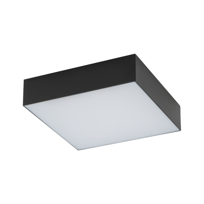 Nowodvorski LID SQUARE LED 25W  Sufitowa Plafon Max moc 25W LED 4000K Czarny 10434