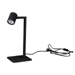 Light Prestige Snow biurkowa czarna 1xGU10 LP-731/1T BK