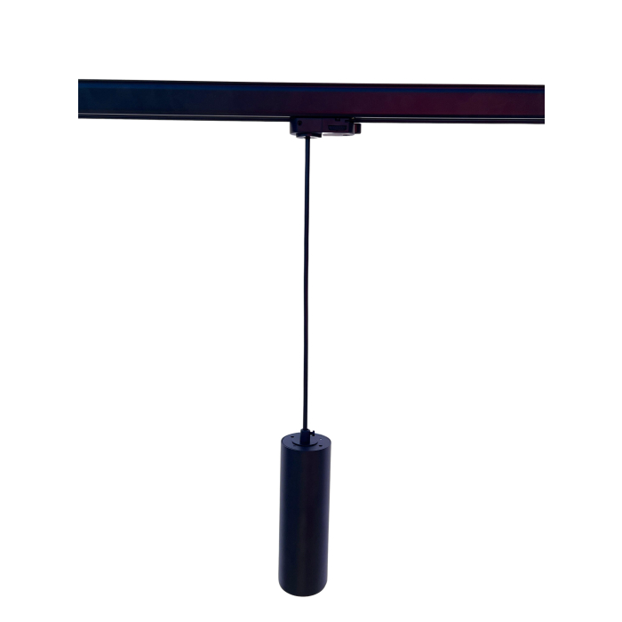 Light Prestige Snow wiszący 3F czarna 1xGU10 LP-731/1P 3F BK