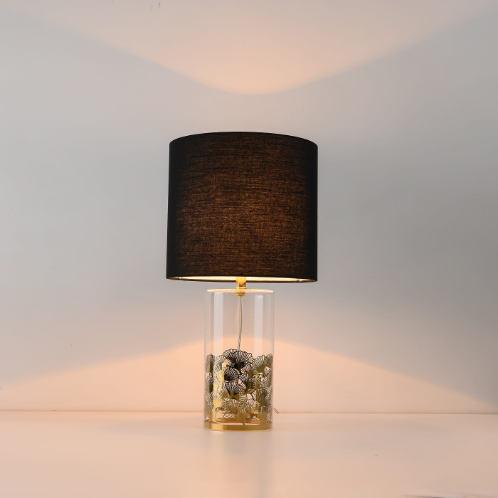 Light Prestige Sunflower biurkowa czarna 1xE27 LP-818/1T BK