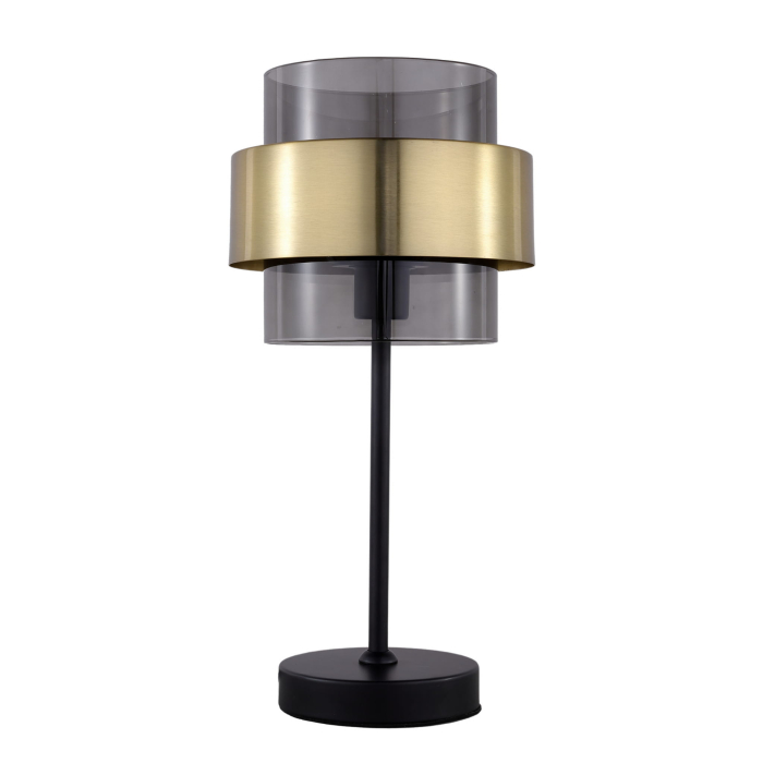 Light Prestige Miele biurkowa czarna 1xE14 LP-866/1T BK