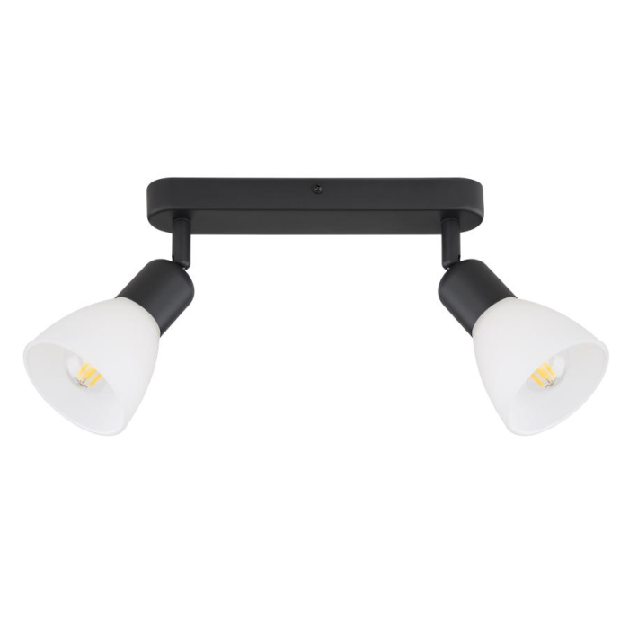 Light Prestige Malta 2 spot czarna 2xE14 LP-877/2W BK
