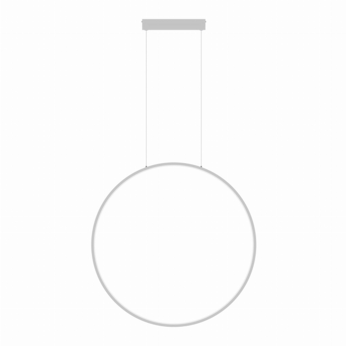 Light Prestige Mirror wisząca duża biała 1xLED LP-999/1P L WH