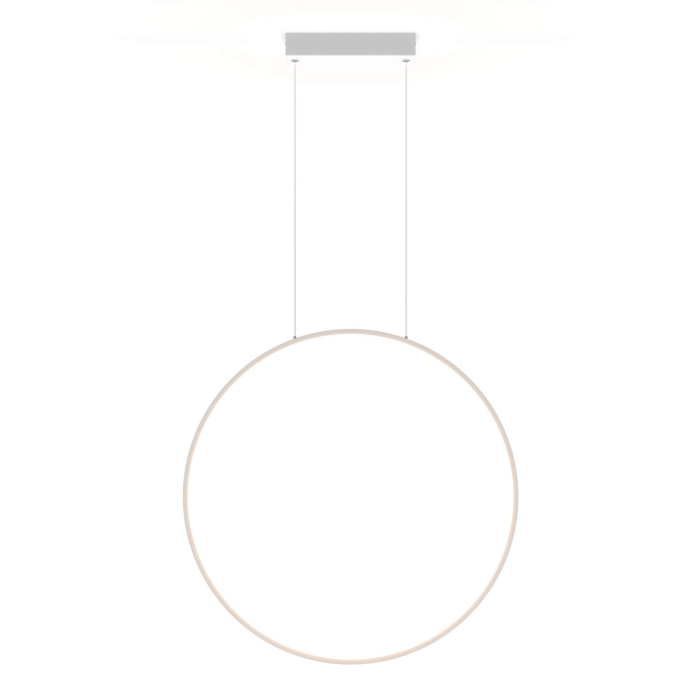 Light Prestige Mirror wisząca duża biała 1xLED LP-999/1P L WH