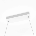 Light Prestige Mirror wisząca duża biała 1xLED LP-999/1P L WH