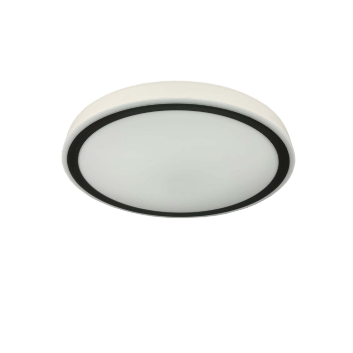 Light Prestige Vegas plafon średni 4000K czarny xLED LP-550/1C M 4BK