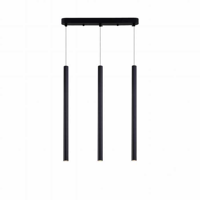 Light Prestige Lungo 3 linia czarna 3xG9 LP-894/3L BK