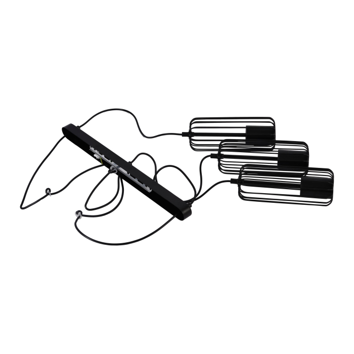 Light Prestige Sintra 3 wisząca linia czarna 3xGU10 LP-975/3L BK