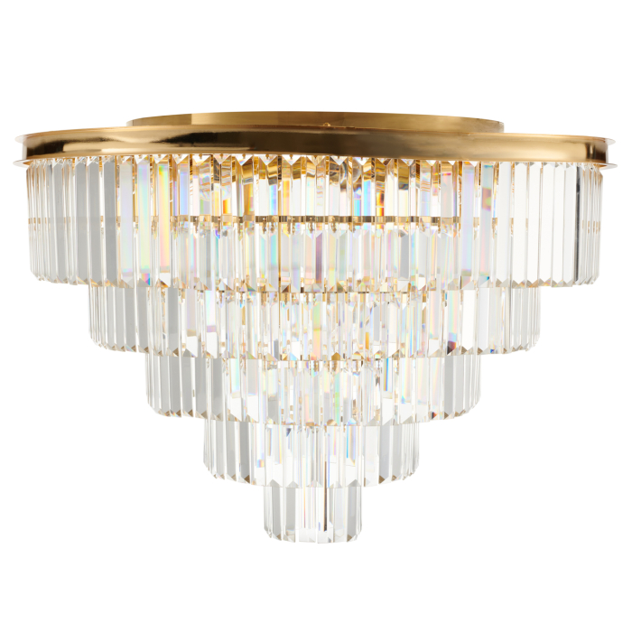 Step into Design Plafon sufitowy SPLENDORE złoty 80cm DN915-80