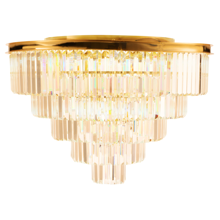 Step into Design Plafon sufitowy SPLENDORE złoty 80cm DN915-80