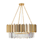 Step into Design Lampa wisząca REA złota 80cm DN923-80