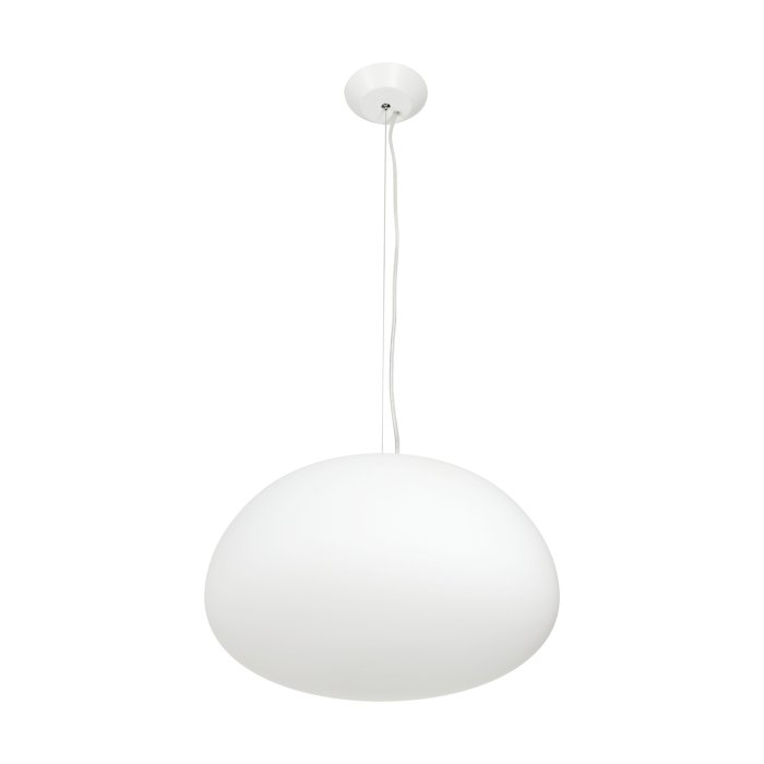 Step into Design Lampa wisząca LUCIDUM FLAT biała 40cm ST-8718