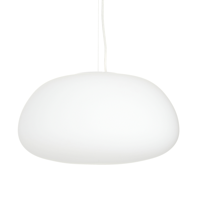 Step into Design Lampa wisząca LUCIDUM FLAT biała 40cm ST-8718