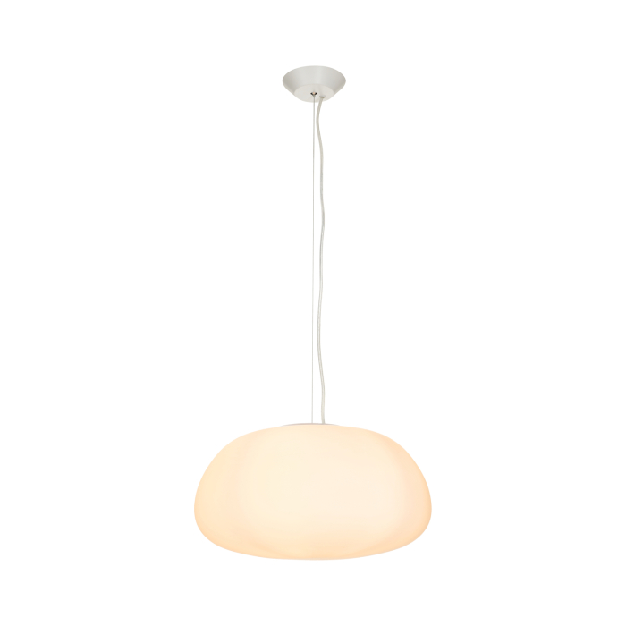 Step into Design Lampa wisząca LUCIDUM FLAT biała 40cm ST-8718