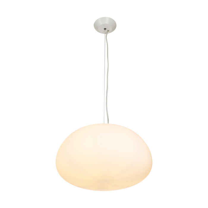 Step into Design Lampa wisząca LUCIDUM FLAT biała 40cm ST-8718
