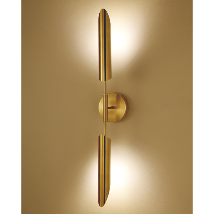 Step into Design Lampa ścienna MIKA-2 złota 76cm ST-F085