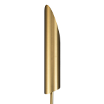 Step into Design Lampa ścienna MIKA-2 złota 76cm ST-F085