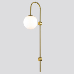 Step into Design Lampa ścienna DANTE złota 78cm ST-F075