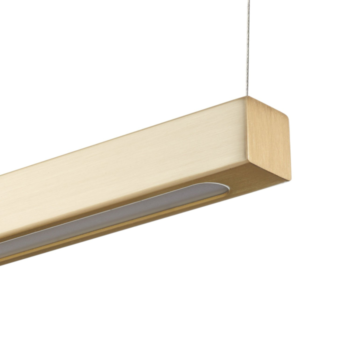 Step into Design Lampa wisząca BEAM-100 LED złota 100cm / 4000 K ST-8960-L100-4000K