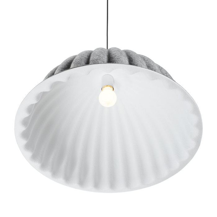 Step into Design Lampa wisząca FELT filc szary 55cm ST-10267P-S grey