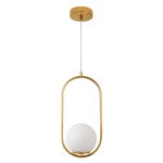 Step into Design Lampa wisząca COSTA SOLO złota 40cm DP0001A-400 gold