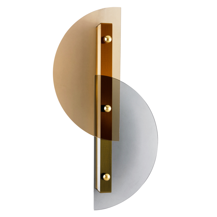 Step into Design Lampa ścienna ARCO LED złota 50cm ST-10335W