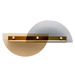 Step into Design Lampa ścienna ARCO LED złota 50cm ST-10335W