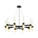 Step into Design Lampa wisząca CANDELA-10 czarna 85cm DN1505-10 black