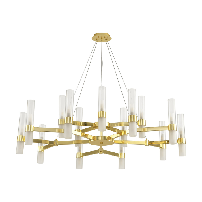 Step into Design Lampa wisząca CANDELA-15 złota 120cm DN1505-15 gold